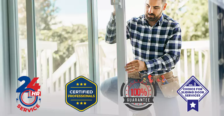 Leaking Sliding Glass Door Repair in Riviera Beach