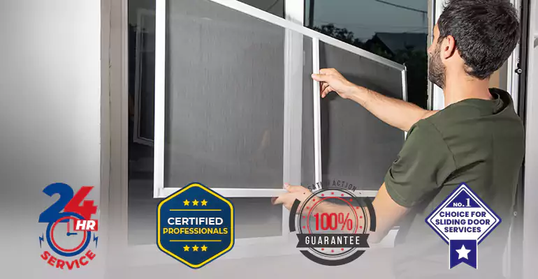 Sliding Screen Door Frame Repair in Riviera Beach