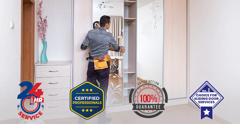 Sliding Closet Door Installation in Riviera Beach, FL