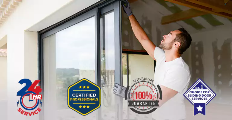 Sliding Glass Door Track Repair Service in Riviera Beach